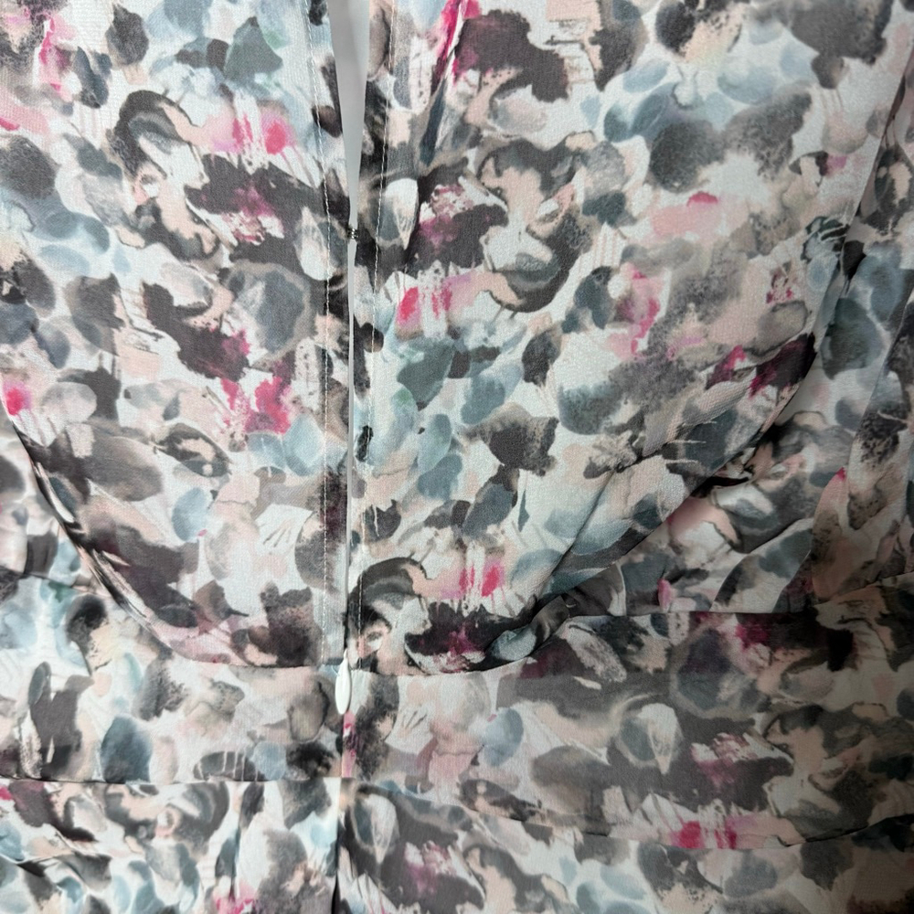 REISS Dakota Floral Printed Dress sz 6 NWT - Picture 10 of 13